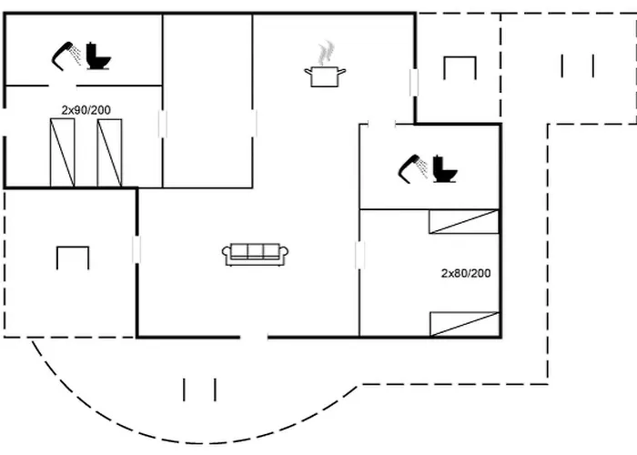 Uddi - 1-3km From The Sea By Interhome 別荘